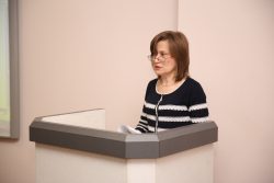 Председатель  Парламента  КБР  Татьяна Егорова прочитала текст "Тотального диктанта" в КБГУ