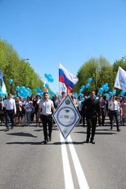Первомайское шествие КБГУ