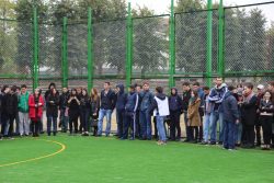 В КБГУ открыли поле для мини-футбола