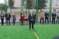 В КБГУ открыли поле для мини-футбола