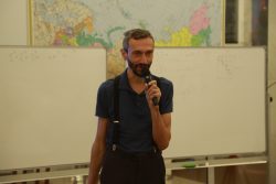 Алексей Савватеев провел очередное занятие в школе «Яматематик» в КБГУ