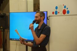 Алексей Савватеев провел очередное занятие в школе «Яматематик» в КБГУ