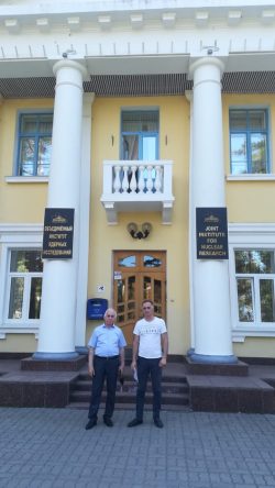 В рамках сотрудничества КБГУ с Объединенным институтом ядерных исследований