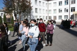 Студенты КИТиЭ КБГУ были успешно эвакуированы из здания