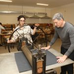 В КБГУ прошли мастер-классы Алима Пашт-Хана по графическому искусству