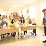 В КБГУ прошли мастер-классы Алима Пашт-Хана по графическому искусству