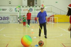 В КБГУ прошли соревнования «Папа, мама, я – спортивная семья»