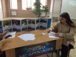 Студенты КБГУ написали письма участникам СВО