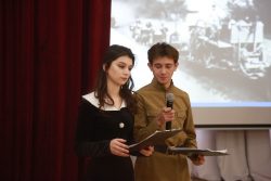 В медколледже КБГУ почтили память героев Сталинградской битвы