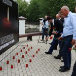 15.08.2023 Траурный митинг у КБГУ по жертвам в Махачкале