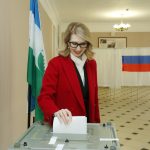 Выборы Президента РФ в КБГУ _председатель Парламента Татьяна Егорова
