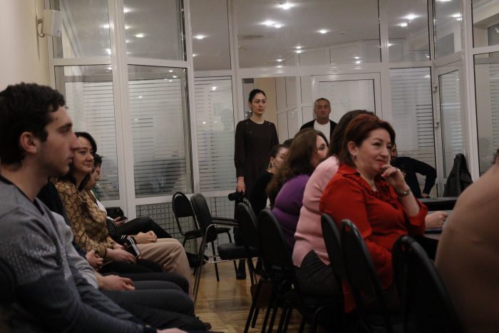 В КБГУ прошла творческая встреча с абхазским поэтом Абзагу Колбая