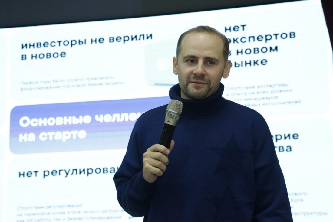 Как построить успешный бизнес, студентам КБГУ рассказал предприниматель Андрей Азаров
