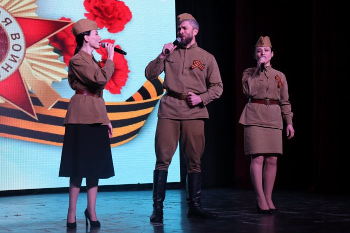 В КБГУ состоялся торжественный концерт, посвященный Дню Победы