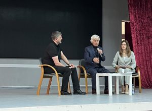 В КБГУ состоялась встреча студентов с композитором Джабраилом Хаупа
