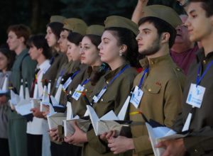 Студенты и сотрудники КБГУ приняли участие в патриотической акции «Свеча памяти»