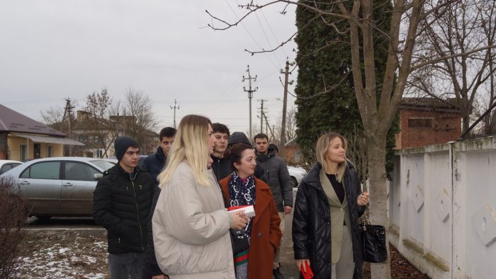 Студенты КБГУ побывали в специальной коррекционной школе - интернате в ст. Приближная