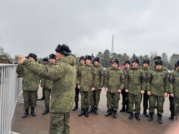 Смотр трофейной военной техники иностранных армий, подбитой и захваченной в процессе СВО