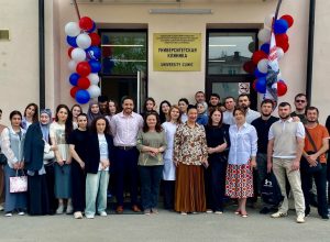 Первомайский флешмоб в университетской клинике КБГУ