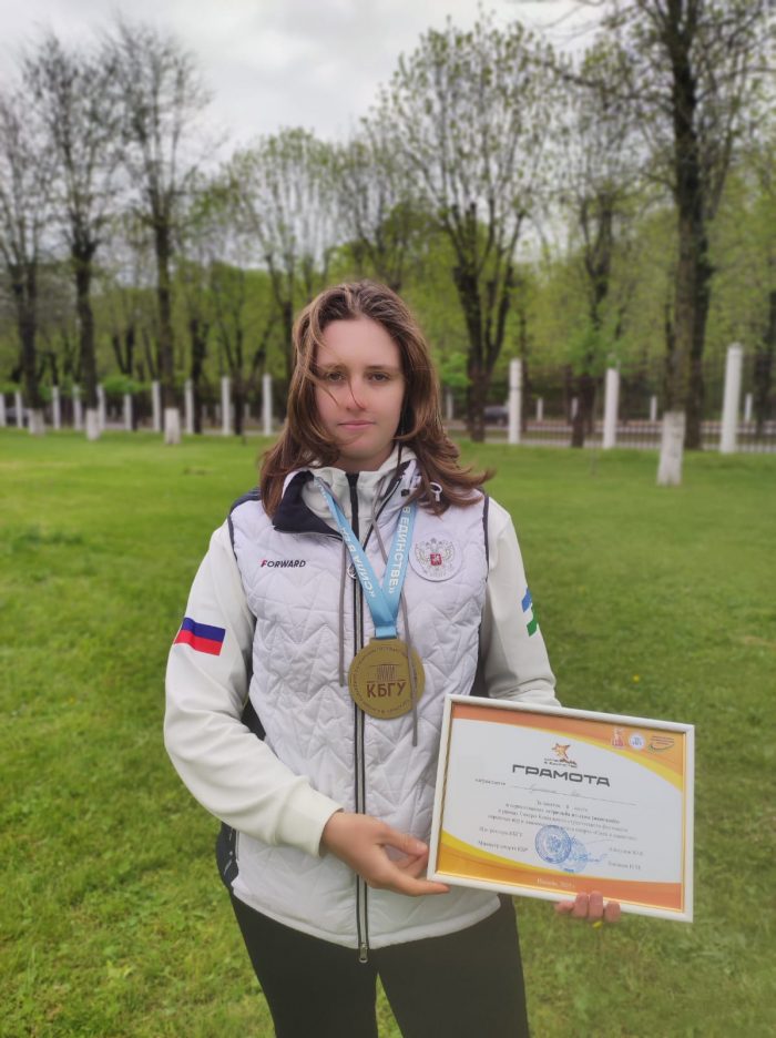 Первое место в соревнованиях по стрельбе из лука в рамках Северо-Кавказского студенческого фестиваля народных игр и национальных видов спорта "Сила в единстве"