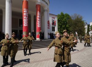 В КБГУ отметили 80-летие Великой Победы