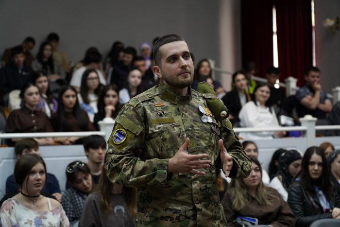В КБГУ прошла «Вахта Героев Отечества»