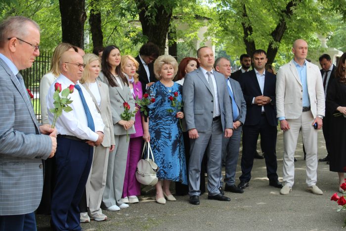 В КБГУ почтили память павших в Великой Отечественной войне