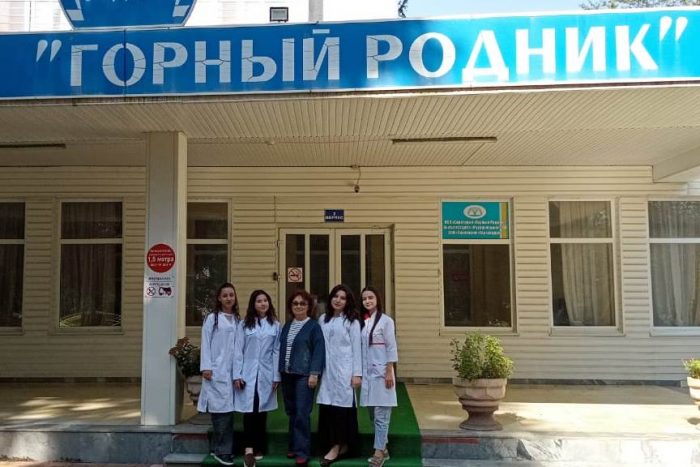 Практическое занятие в санатории «Горный Родник»