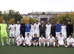 Футболисты КБГУ завершили домашний тур НСФЛ победой