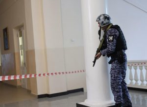 В КБГУ прошли учения по действиям при обнаружении взрывного устройства