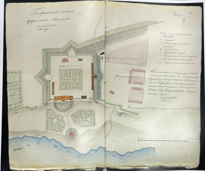 Ученые КБГУ планируют создать объемный макет крепости 1848 года по архивному документу