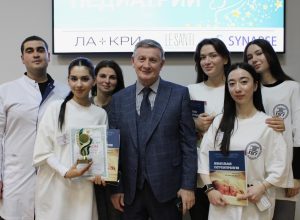 Команда Медицинской академии КБГУ «Виталити» среди победителей X Всероссийской олимпиады по педиатрии с международным участием «Будущее педиатрии»