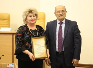 Директор ИППиФСО КБГУ отмечена за вклад в развитие гражданского общества Кабардино-Балкарии