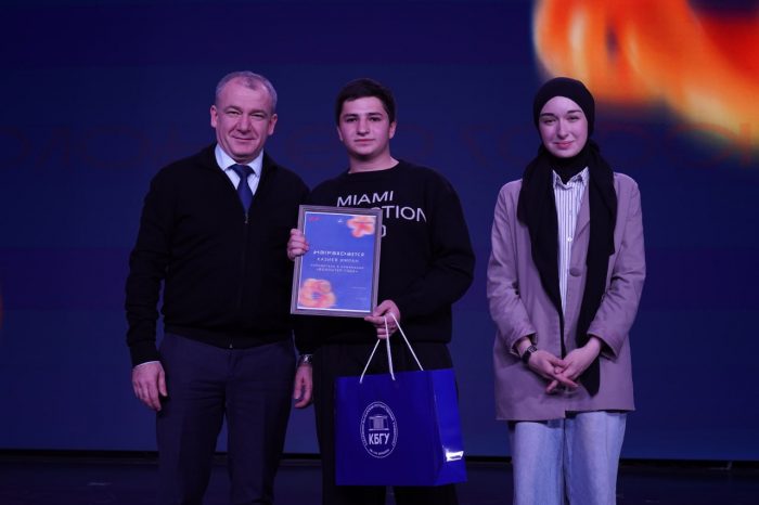 Имран Казиев — «Волонтер года» КБГУ!