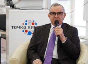 В КБГУ состоялся открытый диалог студентов с председателем Избиркома республики