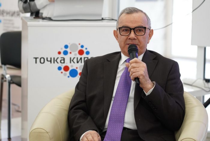 В КБГУ состоялся открытый диалог студентов с председателем Избиркома республики