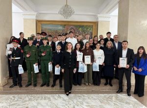 Сотрудники КБГУ отметили праздник вместе с Избиркомом КБР