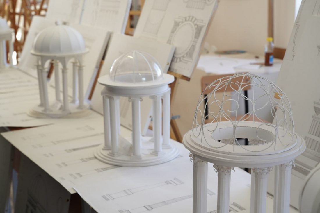 Первый просмотр проектов первокурсников-архитекторов в ИАСиД КБГУ