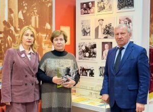 Музей КБГУ посетила внучка второго ректора университета Камбулата Керефова