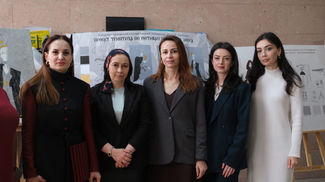 Выставка студенческих проектов в ИАСиД КБГУ: синтез науки и искусства