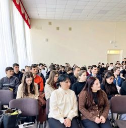 Преподаватели и студенты ИМиЕН посетили МКОУ «Гимназию N1» г.о. Нальчик