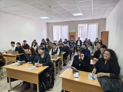 Сотрудники ИМиЕН совместно с отделом по профориентационной работе посетили Терский район