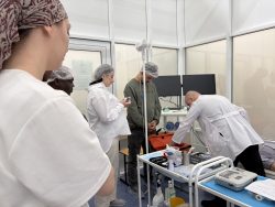 Ординаторы I года обучения в Центре аккредитации и виртуально-симуляционного обучения