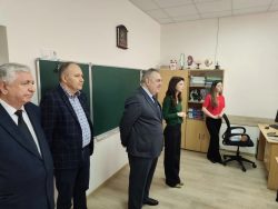 Сотрудники ИМиЕН совместно с отделом по профориентационной работе посетили Терский район