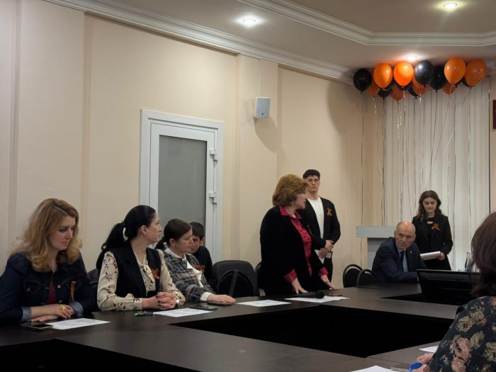 В Институте менеджмента, туризма и индустрии гостеприимства КБГУ прошло торжественное военно-патриотическое мероприятие «Поклон вам, ветераны», посвященное 81-й годовщине Победы в Великой Отечественной войны пр поддержке Местного отделения Всероссийской политической партии «ЕДИНАЯ РОССИЯ» г.о. Нальчик