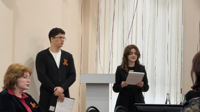 В Институте менеджмента, туризма и индустрии гостеприимства КБГУ прошло торжественное военно-патриотическое мероприятие «Поклон вам, ветераны», посвященное 81-й годовщине Победы в Великой Отечественной войны пр поддержке Местного отделения Всероссийской политической партии «ЕДИНАЯ РОССИЯ» г.о. Нальчик