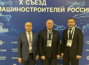 И.о. ректора КБГУ Юрий Альтудов делегат юбилейного съезда Союза машиностроителей России