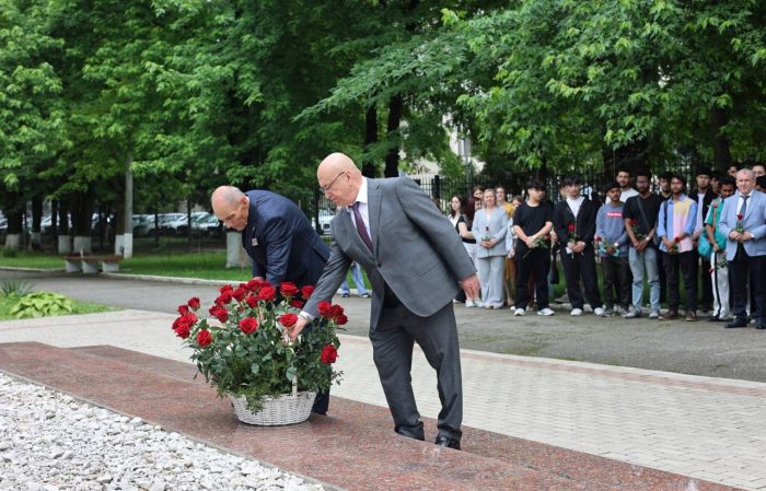 КБГУ прошли памятные мероприятия, посвященные 85-й годовщине начала Великой Отечественной войны