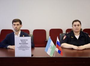 Лектор «Знания» из КБГУ рассказал сотрудникам МВД об освобождении Вильнюса и цене исторической памяти