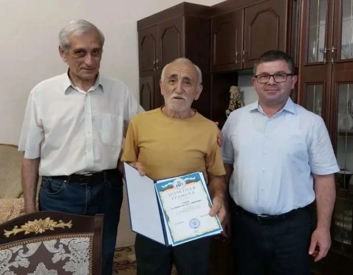 КБГУ поздравляет ветерана вуза Хамишу Гидова с 80-летием